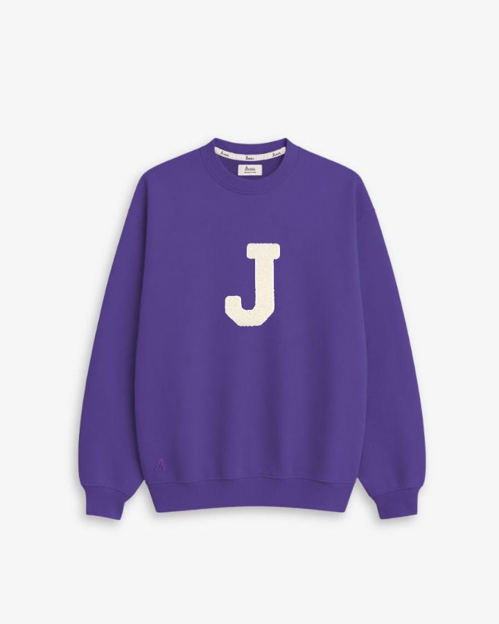 SUDADERA MORADA | INICIAL