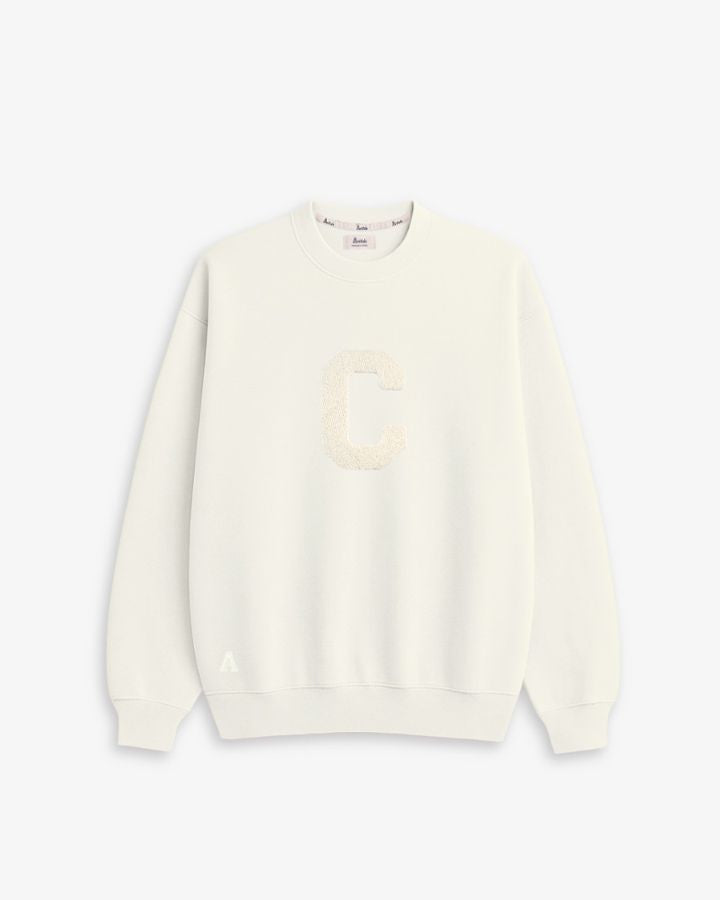 SUDADERA OFF WHITE | INICIAL
