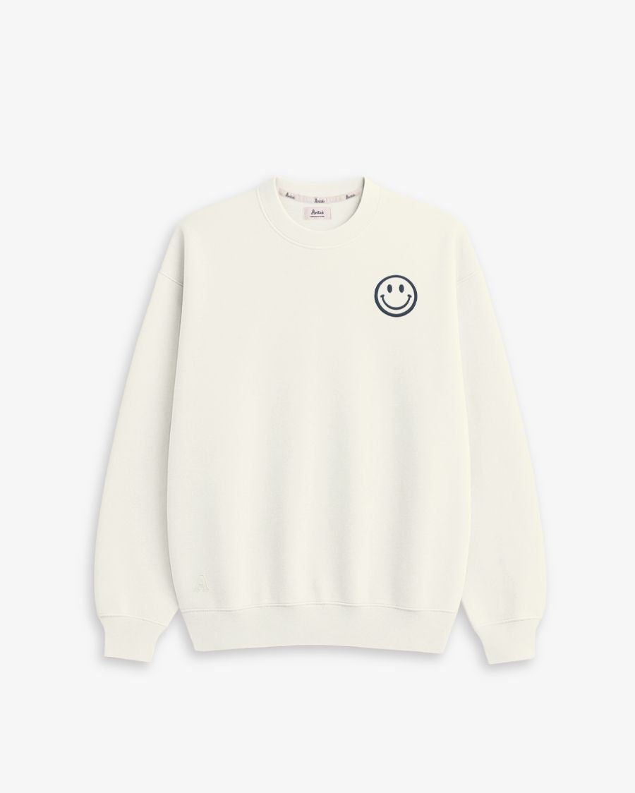 SUDADERA OFF WHITE | SMILE