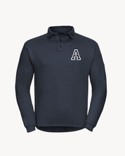 SUDADERA POLO AZUL MARINO | INICIAL MINI