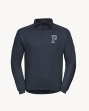 SUDADERA POLO AZUL MARINO | INICIAL MINI