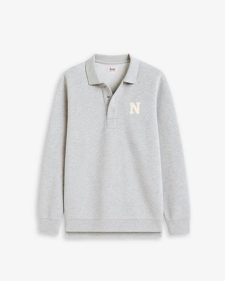 SUDADERA_POLO_UNISEX_GREY_INICIAL_ANITIALS_1