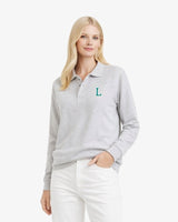 UNISEX GREY SWEATSHIRT-POLO | INITIAL