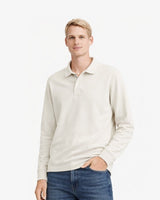 SUDADERA-POLO UNISEX OFF WHITE | INICIAL