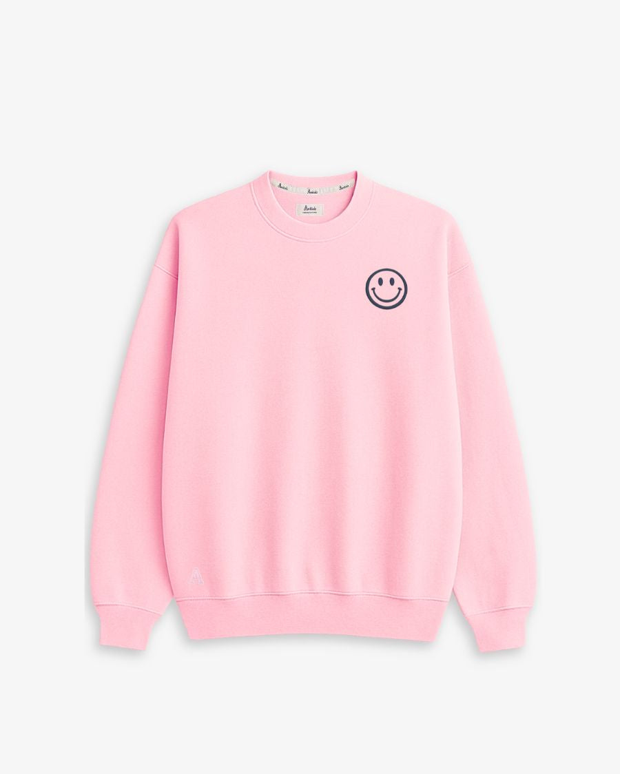 SUDADERA ROSA CLARO | SMILE