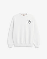 SUDADERA UNISEX BLANCA | SMILE