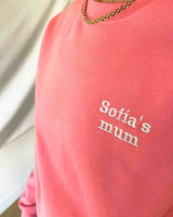 SUDADERA UNISEX CORAL | BORDADO PERSONALIZADO