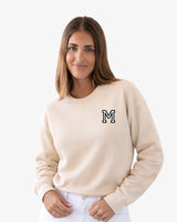 SUDADERA BEIGE | INICIAL