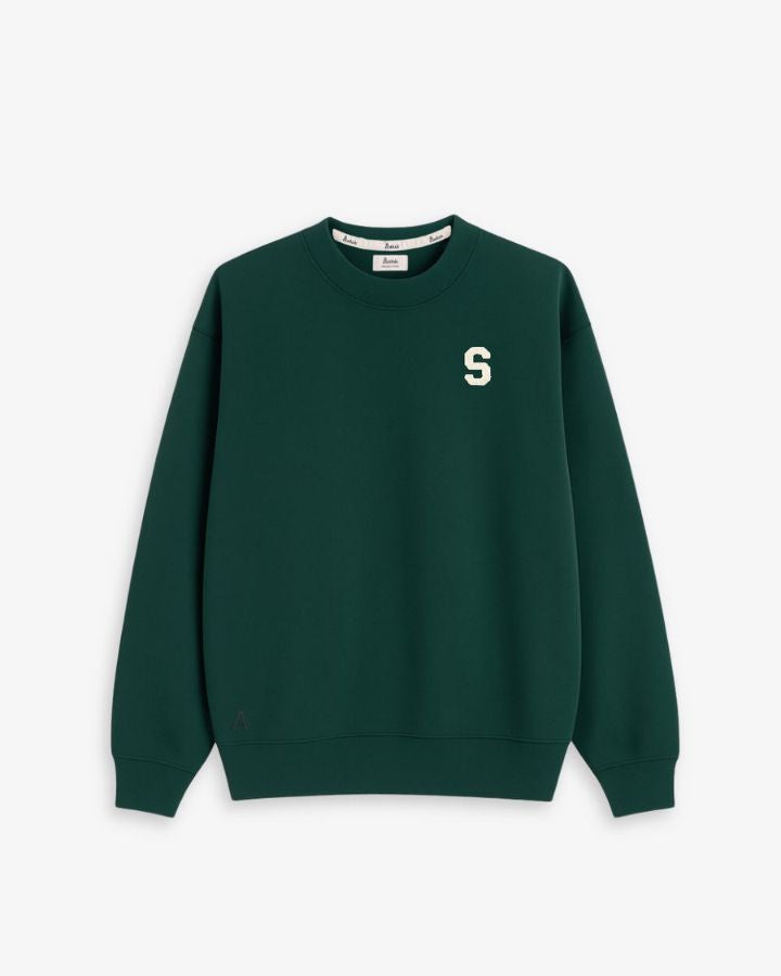 SUDADERA_UNISEX_FOREST_GREEN_INICIAL