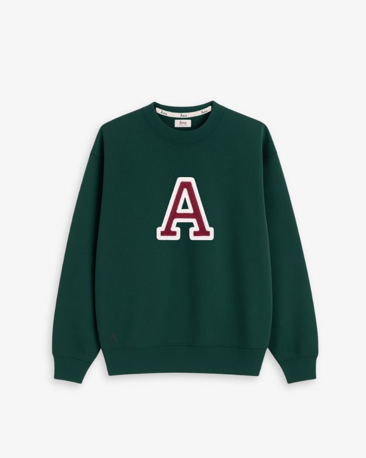 SUDADERA_UNISEX_FOREST_GREEN_INICIAL