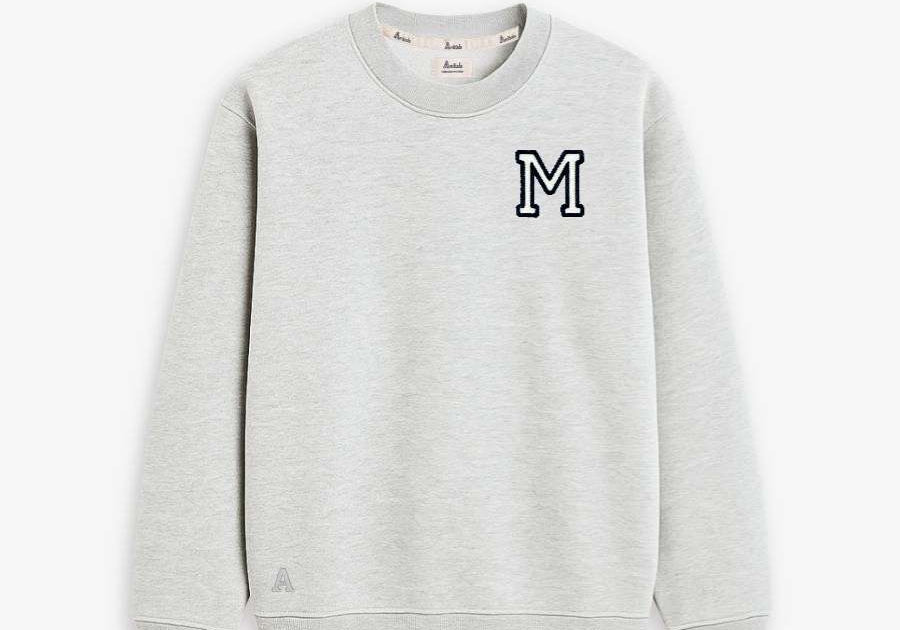 SUDADERA_UNISEX_GREY_INICIAL_ANITIALS