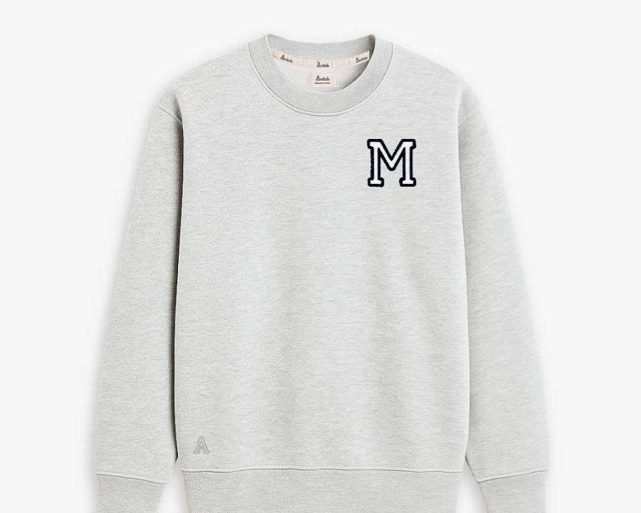 SUDADERA_UNISEX_GREY_INICIAL_ANITIALS