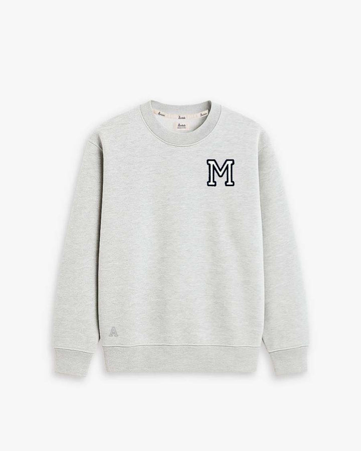 SUDADERA_UNISEX_GREY_INICIAL_ANITIALS