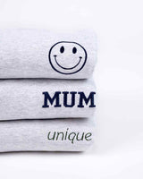 SUDADERA UNISEX GRIS | BORDADO PERSONALIZADO