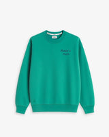 SUDADERA UNISEX VERDE KELLY | BORDADO PERSONALIZADO