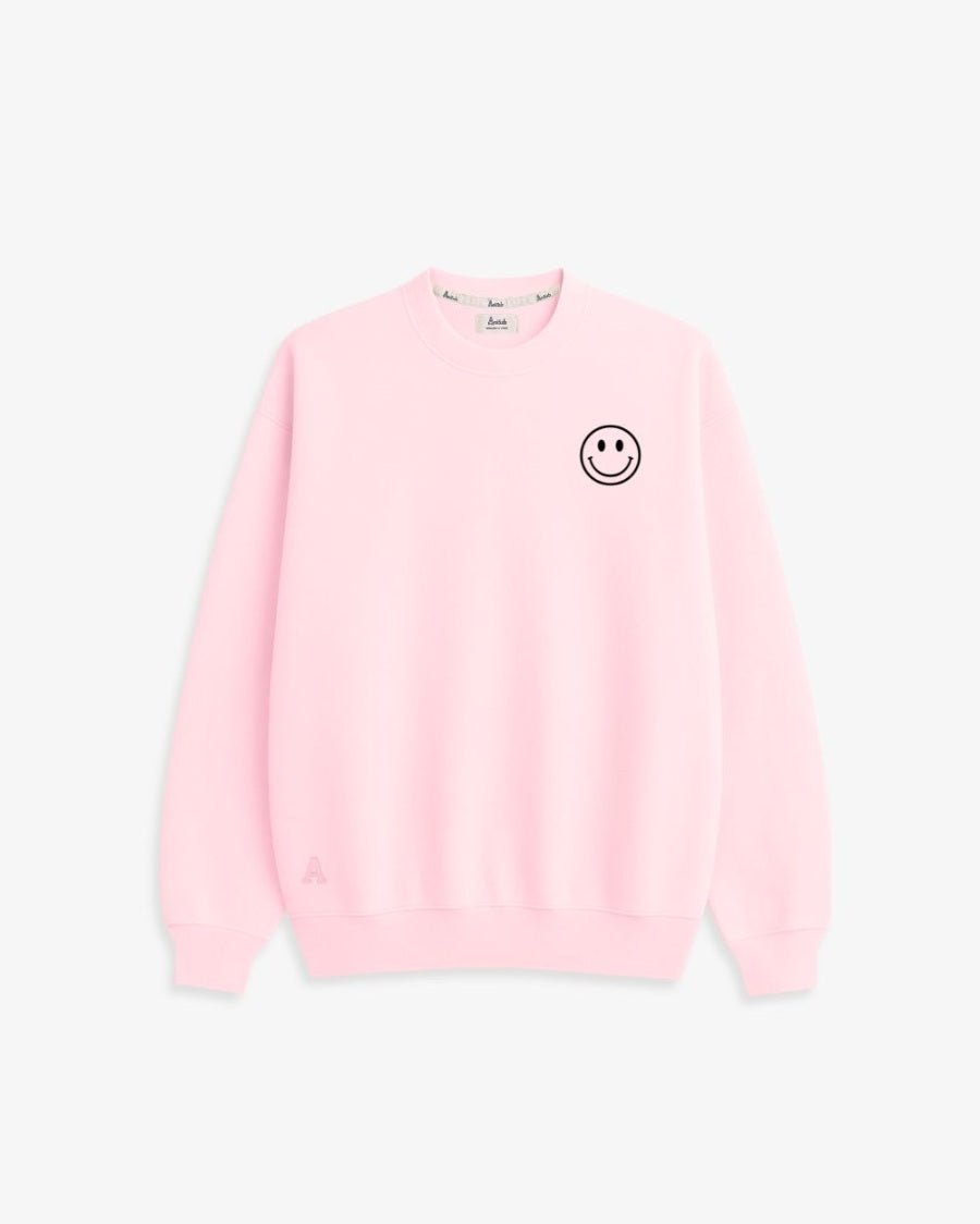 SUDADERA_UNISEX_LIGHT_PINK_SMILE_ANITIALS