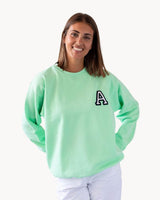 MINT SWEATSHIRT | INITIAL