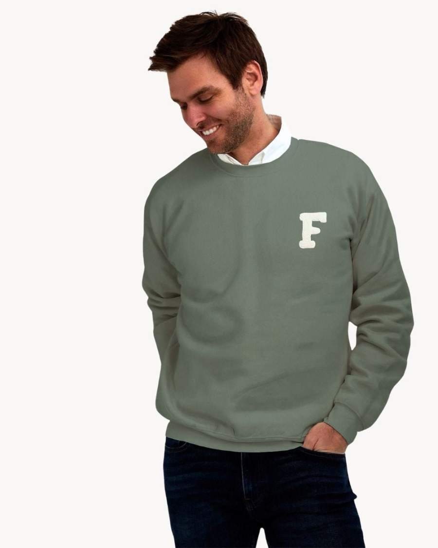 SUDADERA_UNISEX_OLIVE_GREEN_INICIAL_ANITIALS 1