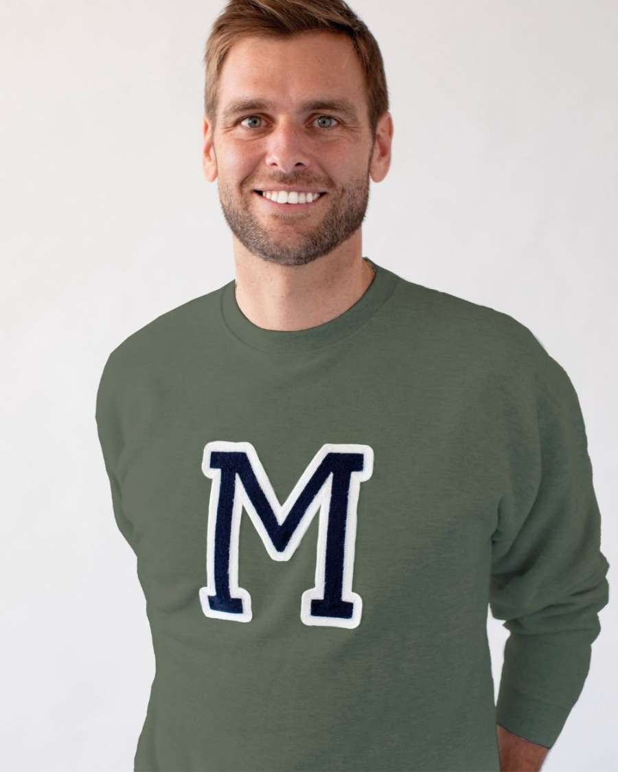 SUDADERA_UNISEX_OLIVE_GREEN_INICIAL_ANITIALS_2