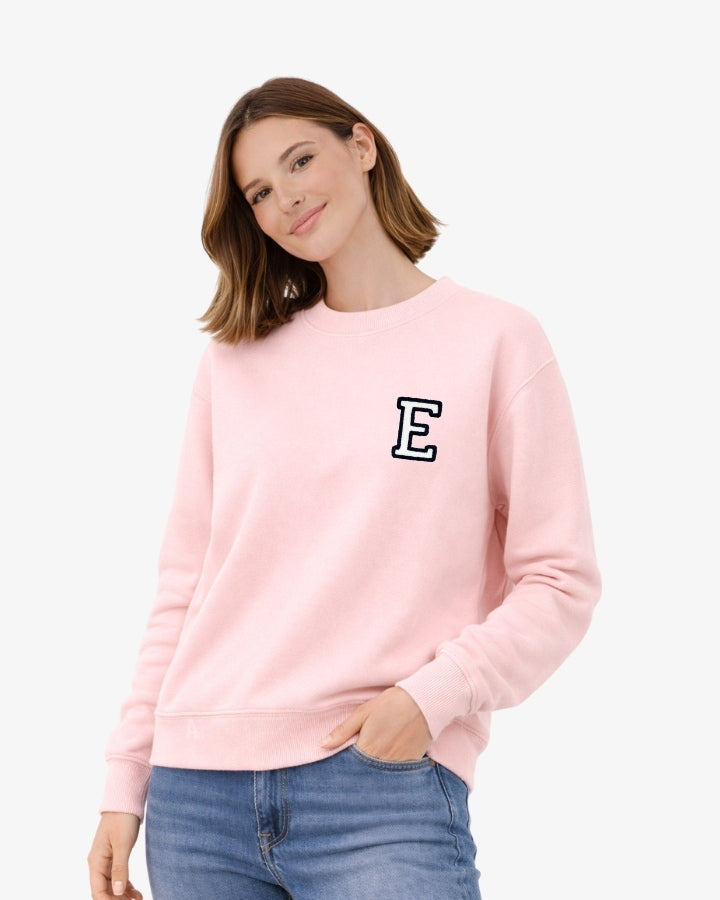 SUDADERA UNISEX SOFT PINK | INICIAL