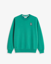 SUDADERA VERDE KELLY | INICIAL