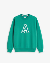 SUDADERA VERDE KELLY | INICIAL