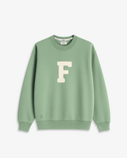 SUDADERA VERDE OLIVA CLARO | INICIAL