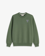 SUDADERA VERDE OLIVA | INICIAL