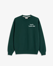 SUDADERA VERDE OSCURO | BORDADO PERSONALIZADO