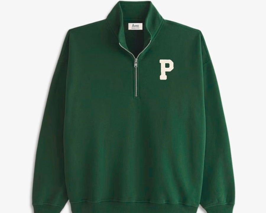 SUDADERA_ZIPPER_UNISEX_FOREST_GREEN_INICIAL_ANITIALS