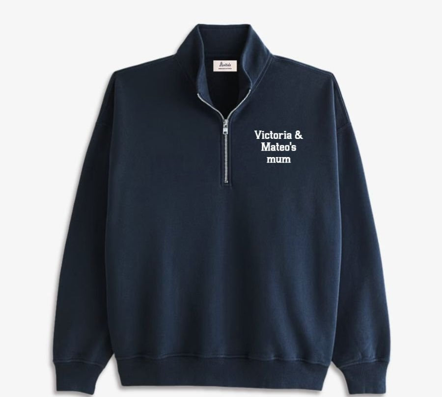 SUDADERA_ZIPPER_UNISEX_NAVY_BLUE_PERSONALIZADA_ANITIALS_ANITIALS
