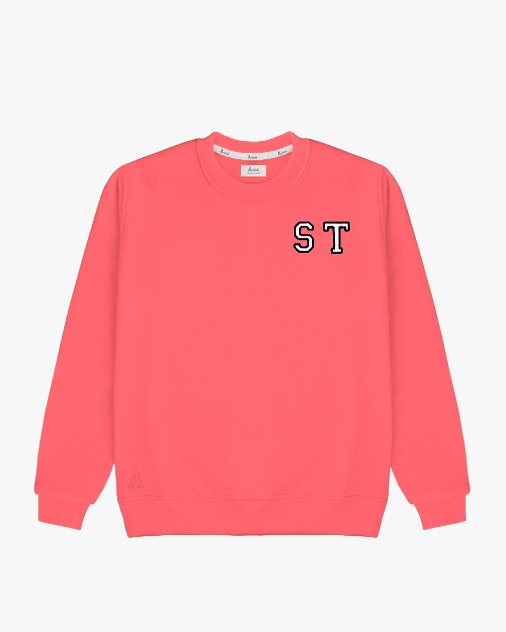 CORAL SWEATSHIRT | INITIAL MINI