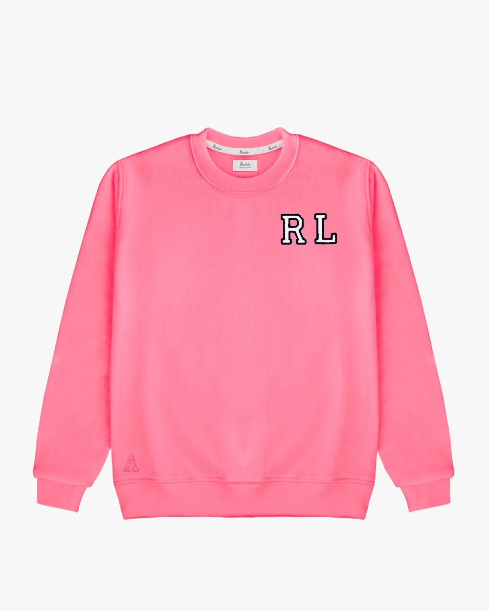 FUCHSIA SWEATSHIRT | INITIAL MINI