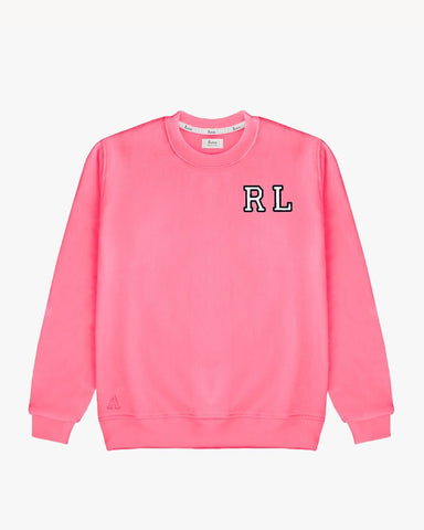 FUCHSIA SWEATSHIRT | INITIAL MINI