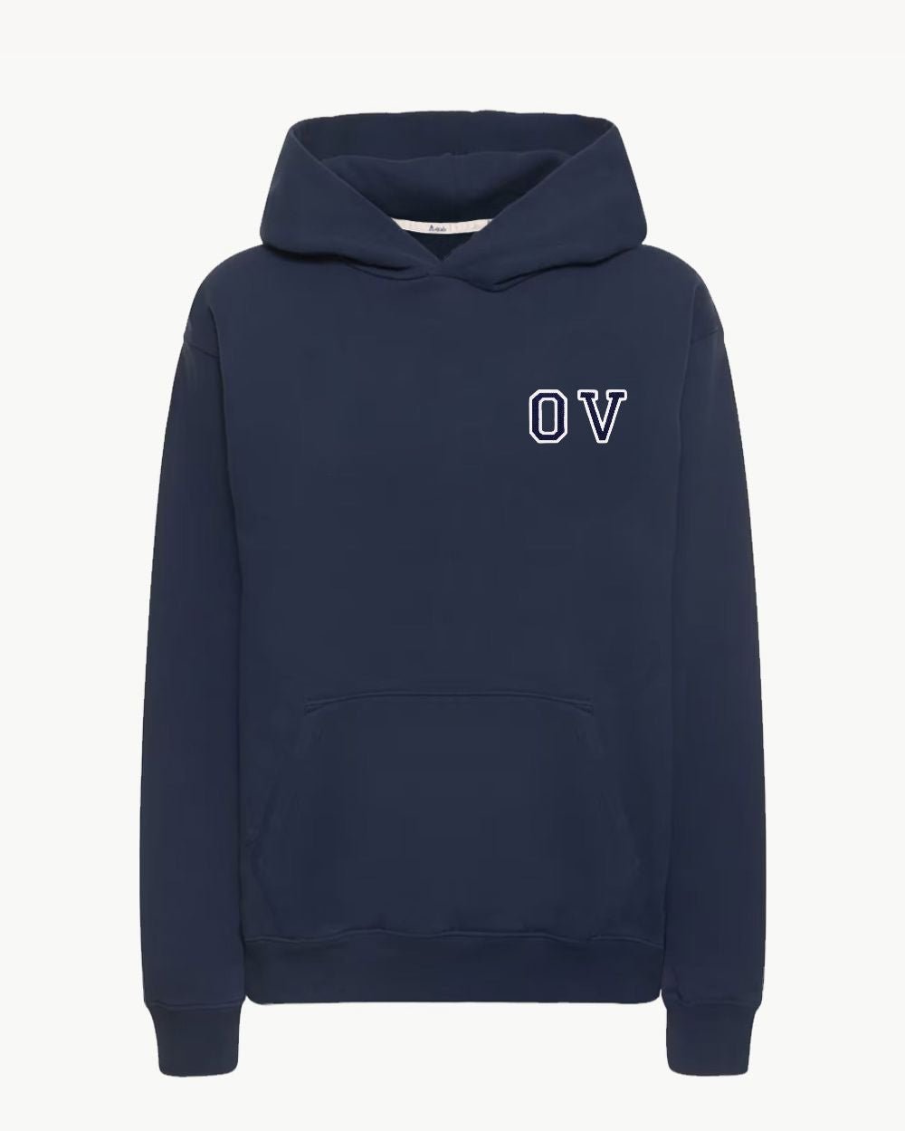 NAVY BLUE HOODIE SWEATSHIRT | INITIAL MINI