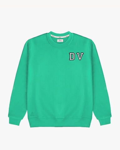 KELLY GREEN SWEATSHIRT | INITIAL MINI