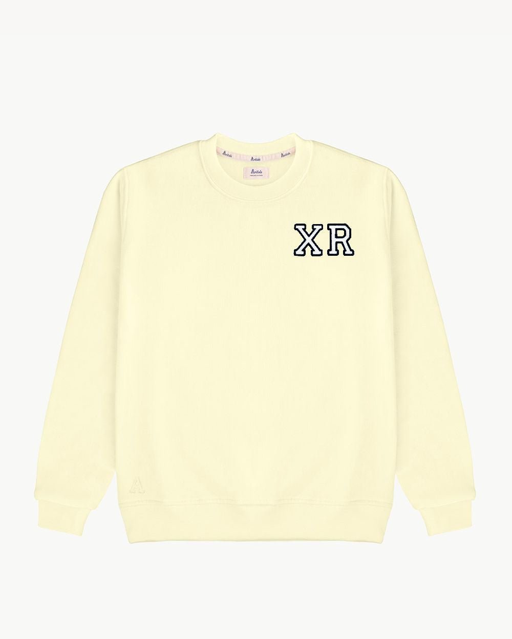 LIGHT YELLOW SWEATSHIRT | INITIAL MINI