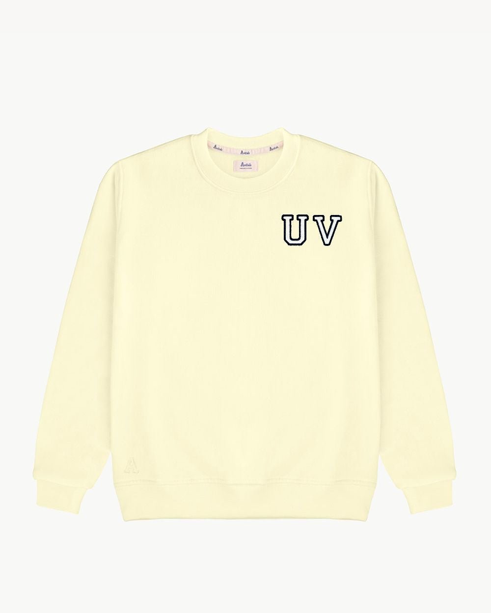 LIGHT YELLOW SWEATSHIRT | INITIAL MINI