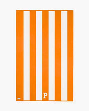 TOALLA RAYAS ORANGE | UNA O MÁS INICIALES MINI