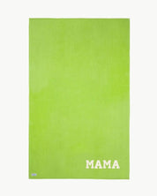 TOALLA VERDE PISTACHO | UNA O MÁS INICIALES MINI