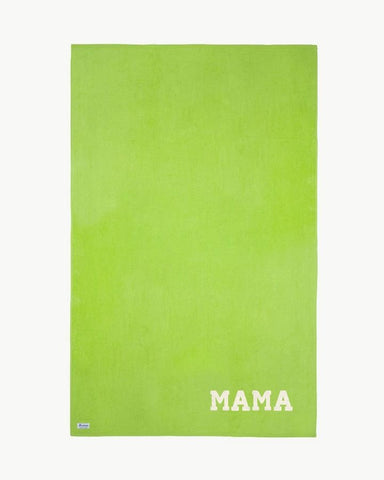 TOALLA VERDE PISTACHO | UNA O MÁS INICIALES MINI