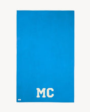 TOALLA LIGHT COBALT BLUE | UNA O MÁS INICIALES GRANDES
