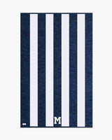 NAVY STRIPED TOWEL | ONE OR MORE MINI INITIALS
