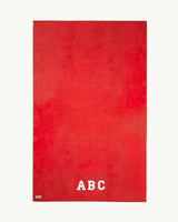 RED TOWEL | ONE OR MORE MINI INITIALS