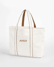 TOTE BAG CONTRAST CAMEL | PERSONALIZADA