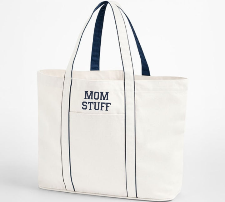 TOTE BAG CONTRAST MARINO | BORDADO PERSONALIZADO