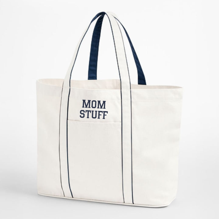 TOTE BAG CONTRAST MARINO | BORDADO PERSONALIZADO