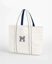 TOTE BAG CONTRAST MARINO | INICIAL MINI