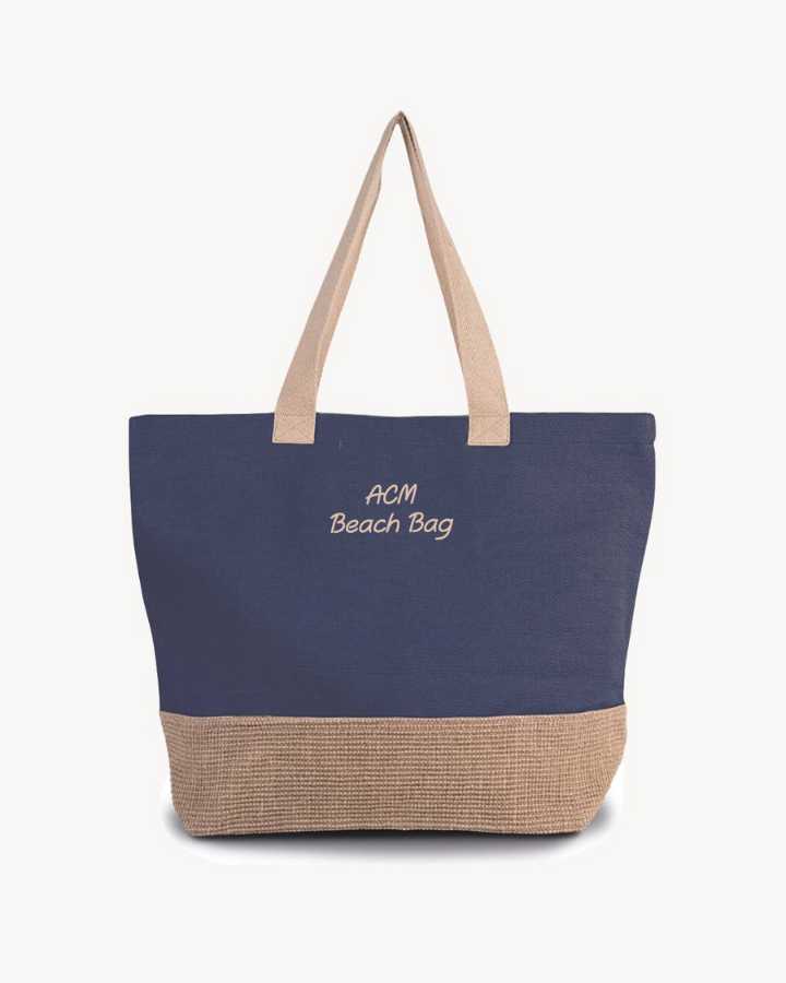 TOTE BAG YUTE MARINO | PERSONALIZADA