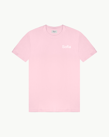 KIDS - CAMISETA LIGHT PINK | PERSONALIZADA